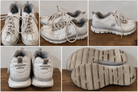 Білі кросівки Skechers Elite Dual-Lite