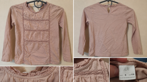 Дитяча кофтинка H&M для дівчинки, р. 116 (6 років)