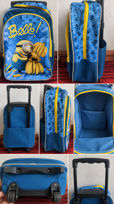 🎒 Дитячий рюкзак-візок Minions